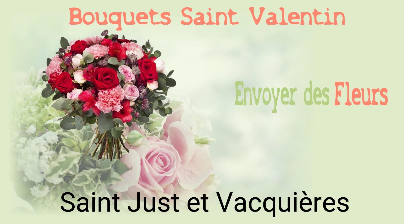 Roses de Saint-Valentin livrées à Saint-Just-et-Vacquières